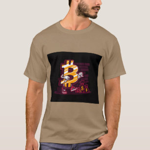 Camiseta "Blues de Bitcoin: la espada de la riqueza de dobl