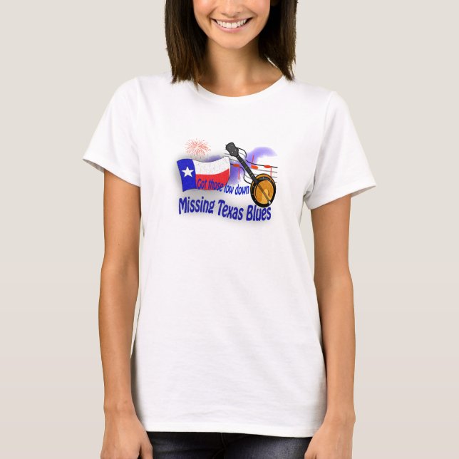 Camiseta Blues de Texas (Anverso)