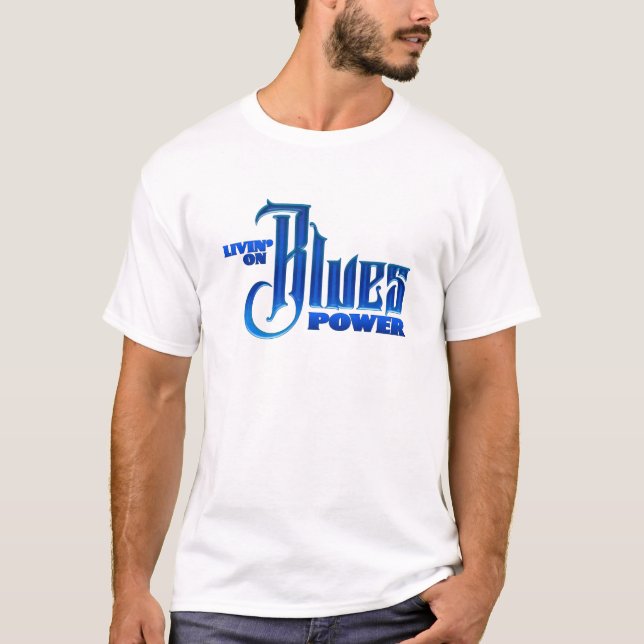 Camiseta Blues Power (Anverso)