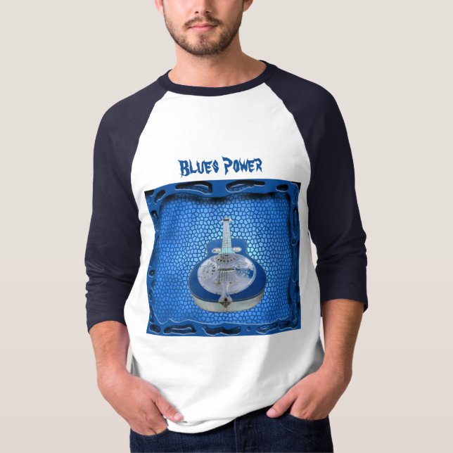 Camiseta Blues Power (Anverso)