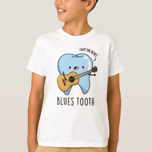 Camiseta Blues Tooth Funny Dental Music Pun