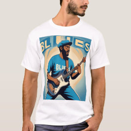 Camiseta Blues Vibe: Sienta el ritmo