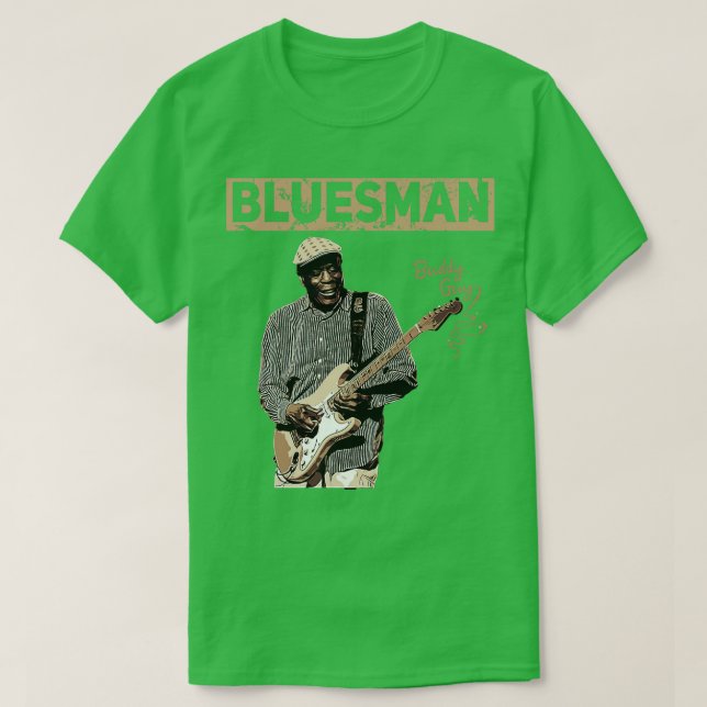 Camiseta Bluesman Buddy Guy (Diseño del anverso)