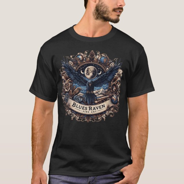CAMISETA BLUESRAVEN FINE ART (Anverso)