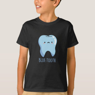 Camiseta Bluetooth Funny Técnica Blue Tooth Pun Dark BG