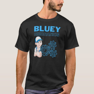 Camiseta Bluey Mechanics Car Service