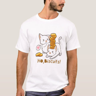 Camiseta Bluey Oh Biscuits Cat Personalizado