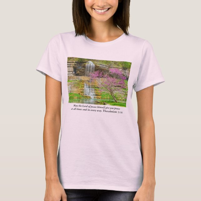 Camiseta Bluff de la Primavera de la Cascada de Oz (Anverso)