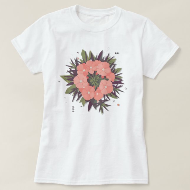 Camiseta Blumenkranz der Harmonie (Diseño del anverso)