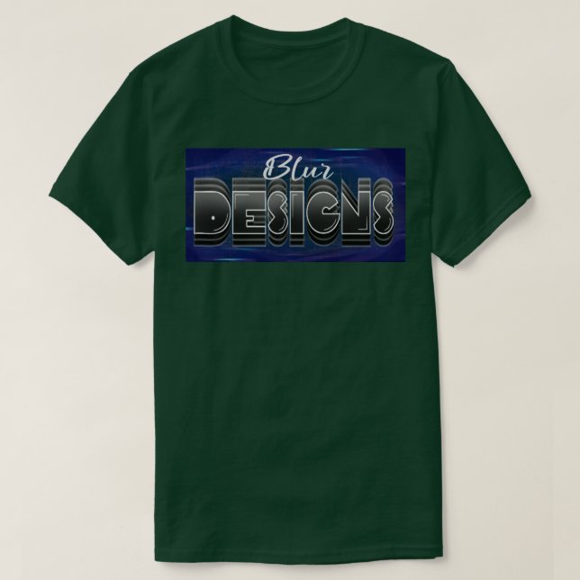 Camiseta Blur Designs (Diseño del anverso)