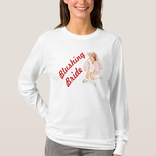 Camiseta Blushing Bride Hoodie (Anverso)
