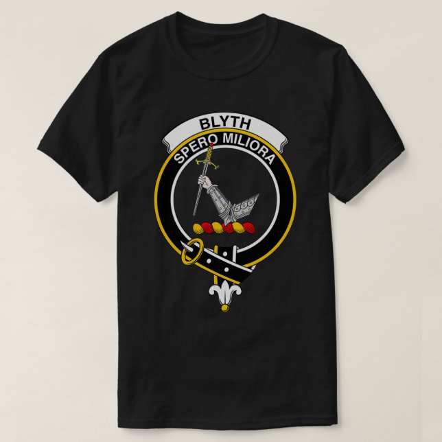 Camiseta Blyth Escudo Tartan Clan Scottish Clan (Diseño del anverso)