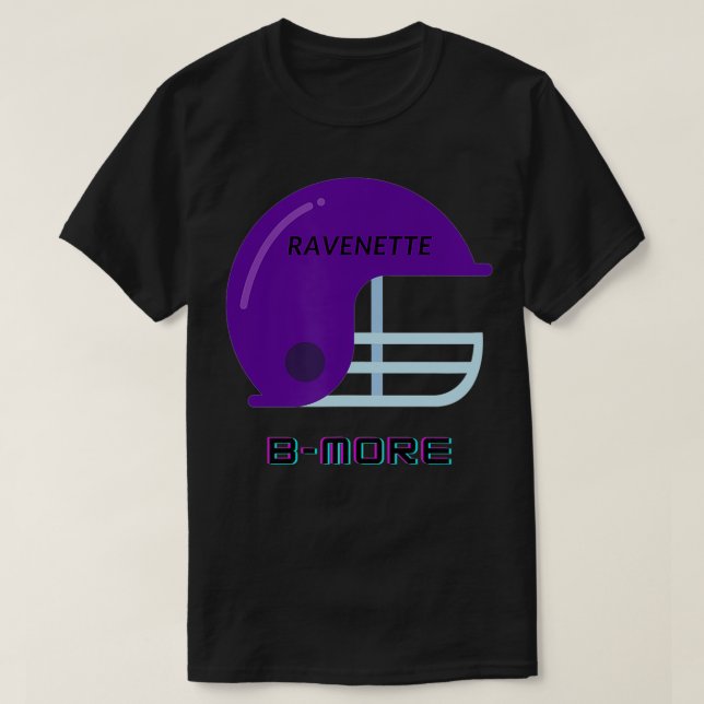 Camiseta BMore Ravenette (Diseño del anverso)