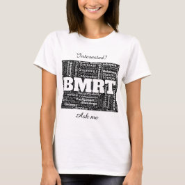 Camiseta BMRT Negro. ¡Difundamos la voz!