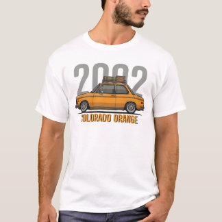 Camiseta BMW 2002 naranja Colorado | BMW vintage