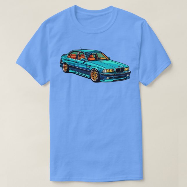 Camiseta Bmw bajó e38 1 (Diseño del anverso)