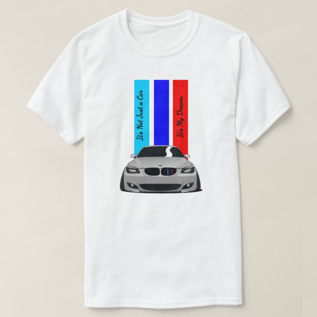CAMISETA BMW CAR TSHIRT DESIGN #BMW#CAR LOVER  (Diseño del anverso)