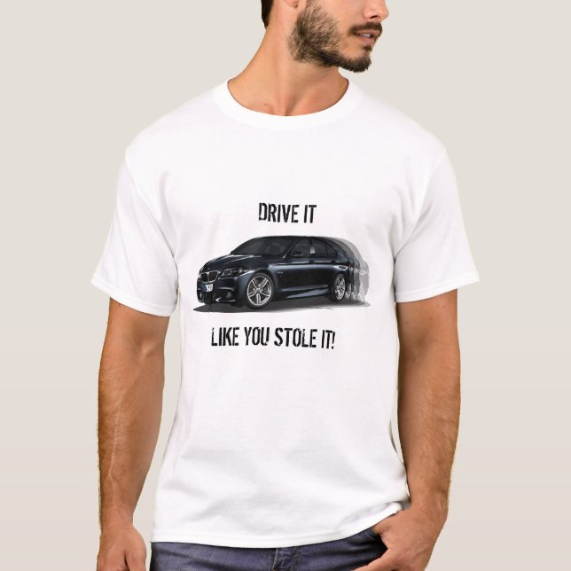 Camiseta BMW deporte de 535 M (Anverso)