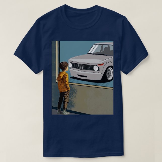 Camiseta Bmw e10 2002 sueño de los niños (Diseño del anverso)