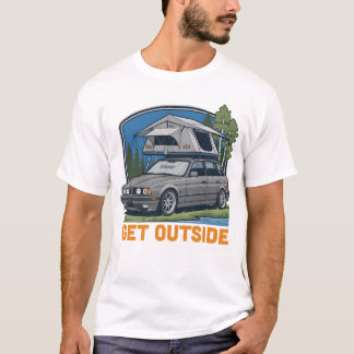 Camiseta BMW E34 Touring Salir Afuera | E34 Wagon
