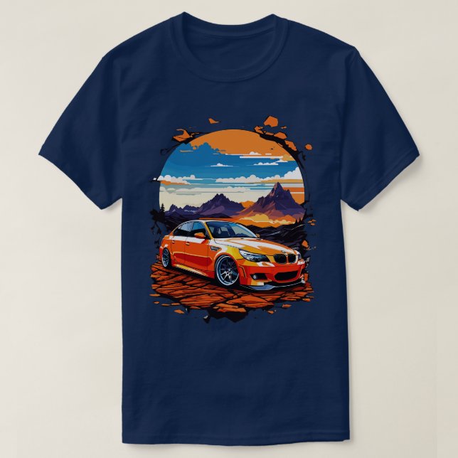CAMISETA BMW E60 1 (Diseño del anverso)