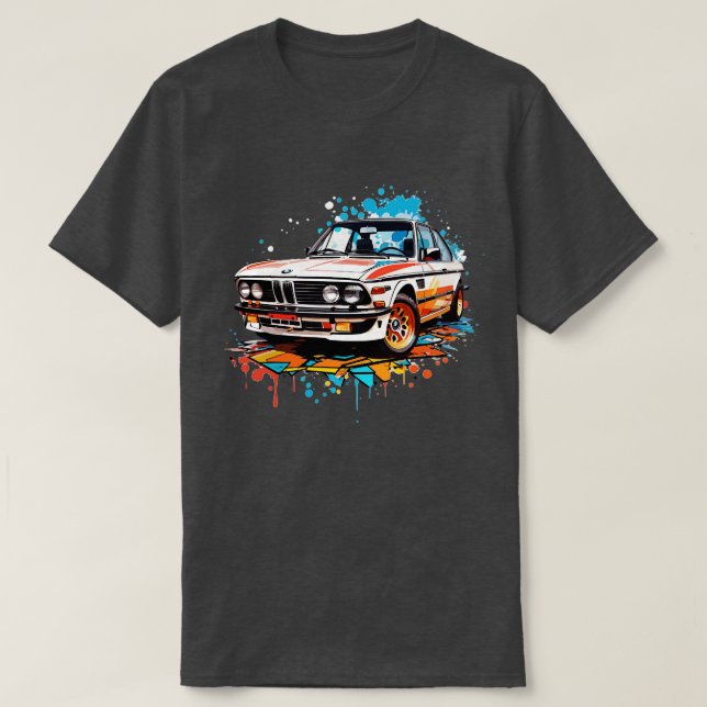CAMISETA BMW E9 (Diseño del anverso)