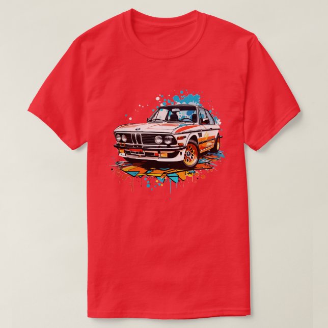 CAMISETA BMW E9 (Diseño del anverso)