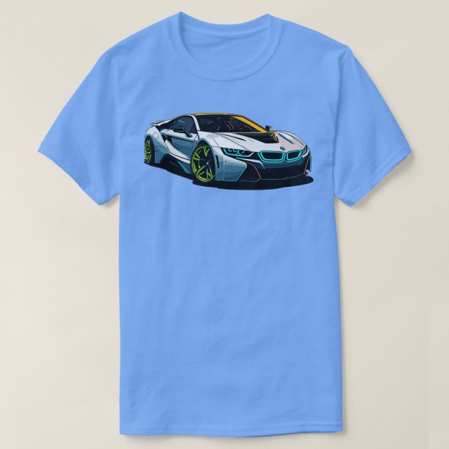 Camiseta BMW i8 (Diseño del anverso)