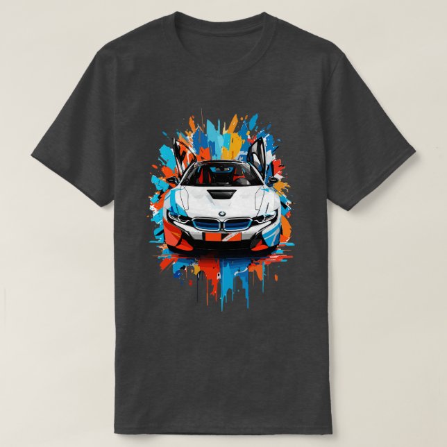 Camiseta BMW i8 (Diseño del anverso)