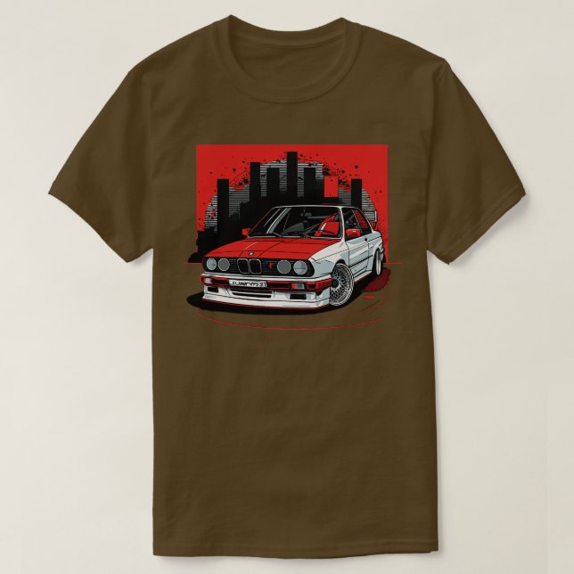 Camiseta BMW M3 e30 3 (Diseño del anverso)