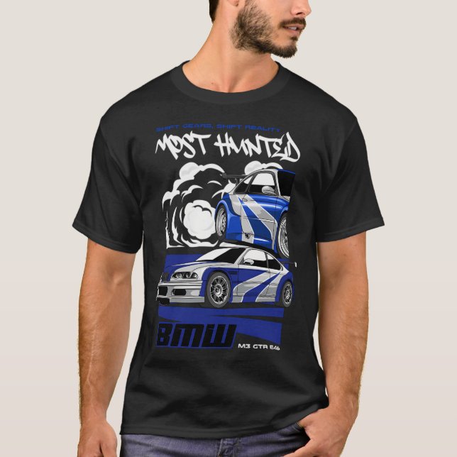 Camiseta Bmw M3 más perseguido (Anverso)