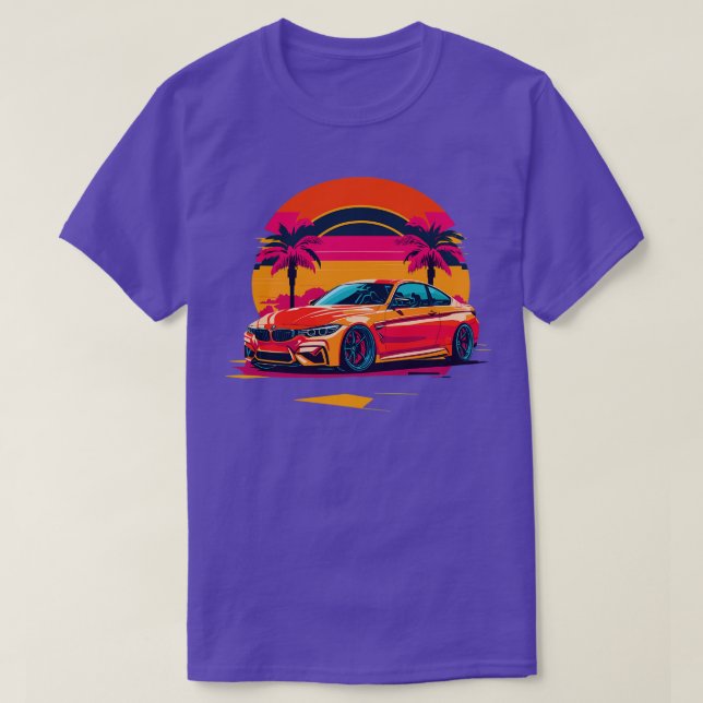 CAMISETA BMW M4 (Diseño del anverso)