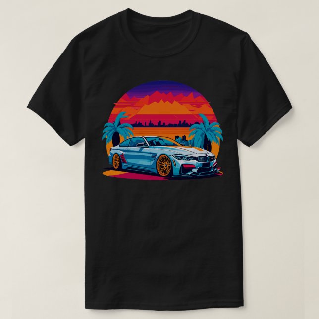 CAMISETA BMW M4 (Diseño del anverso)