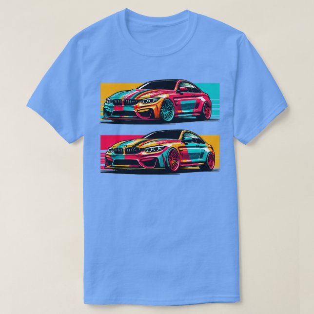 CAMISETA BMW M4 19 (Diseño del anverso)