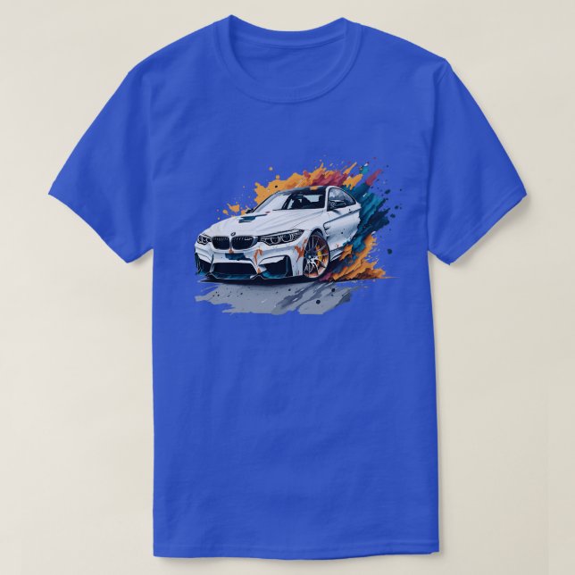 CAMISETA BMW M4 4 (Diseño del anverso)
