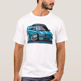 Camiseta BMW M5 seria 5 diseño en caricatura magnífica