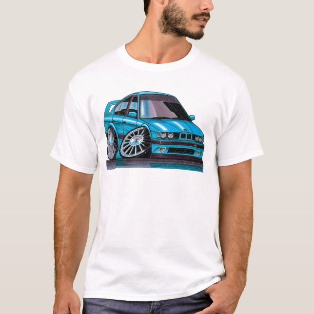 Camiseta BMW M5 seria 5 diseño en caricatura magnífica (Anverso)