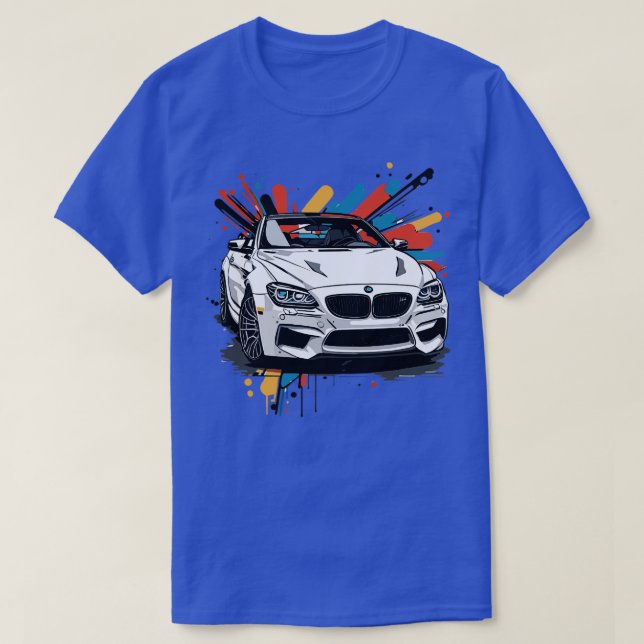 CAMISETA BMW M6 (Diseño del anverso)
