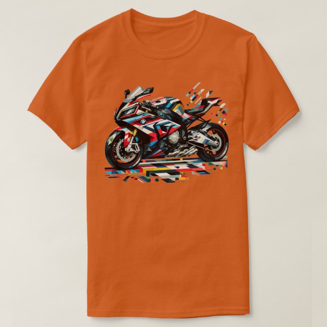 Camiseta BMW s1000rr 1 (Diseño del anverso)