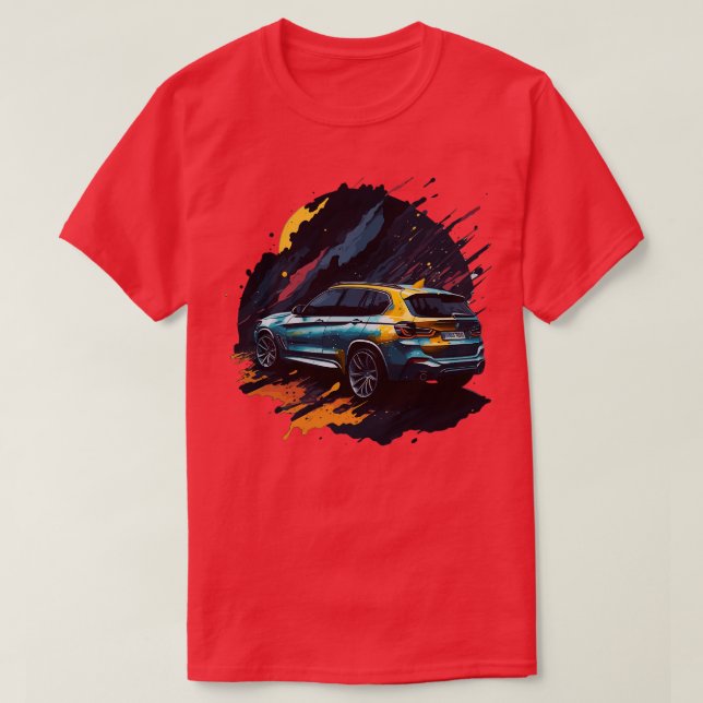CAMISETA BMW X3 1 (Diseño del anverso)