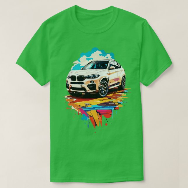 Camiseta Bmw X6 Suv (Diseño del anverso)