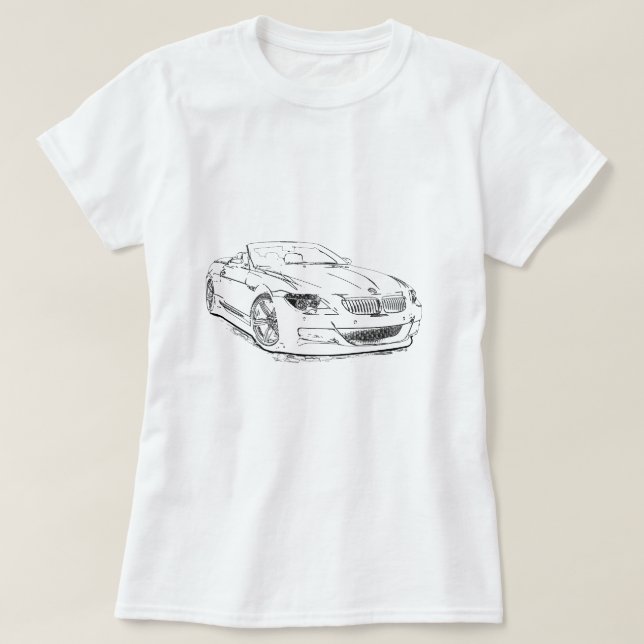CAMISETA BMW Z4 (Diseño del anverso)
