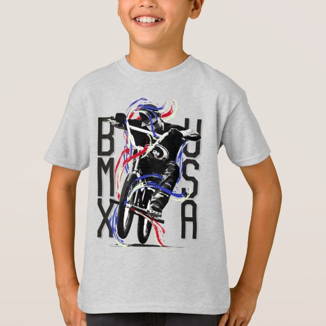 Camiseta Bmx America - Bmx USA (Anverso)