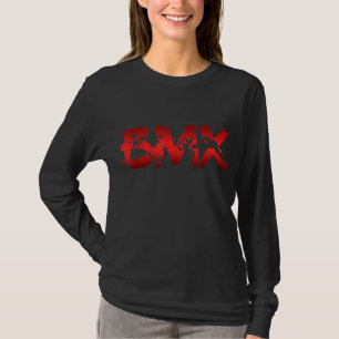Camiseta BMX angustiado para hombres mujeres niños y ciclis