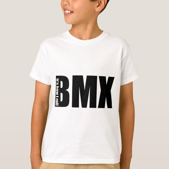 Camiseta BMX - Así es como hago rodar (Anverso)