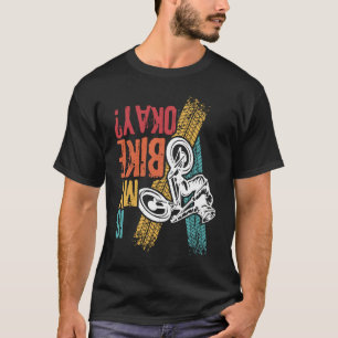 Camiseta BMX bici fanáticos de la bicicleta ciclismo MTB bi