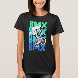 Camiseta BMX Bicicleta Bicicleta Niños desconcertados