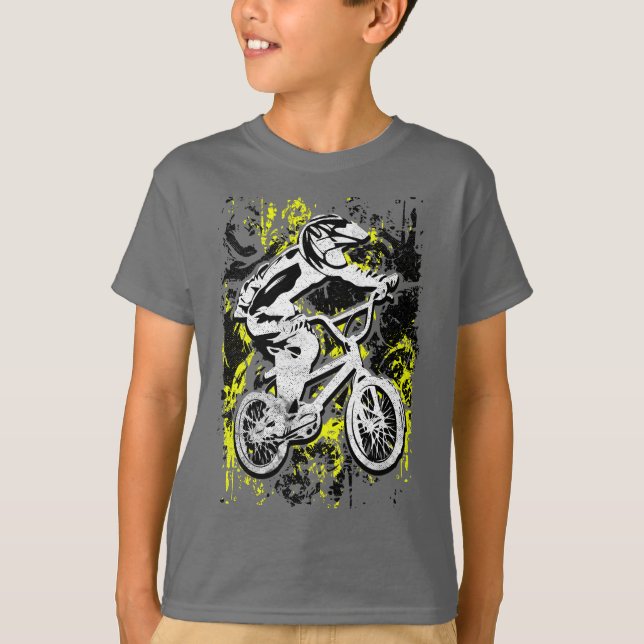 Camiseta Bmx - Bicicleta Bmx - Camisa Bmx Vintage (Anverso)