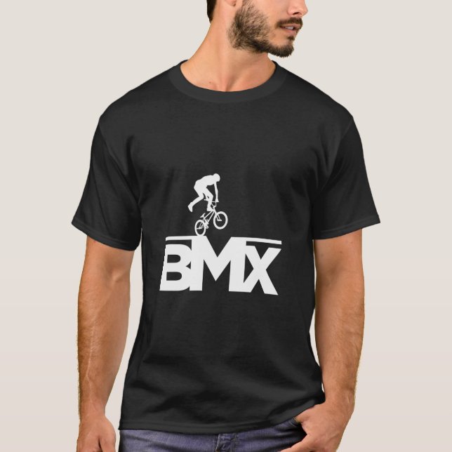 Camiseta Bmx Bicicleta Carreras Bicicleta Regalo Niños Chic (Anverso)