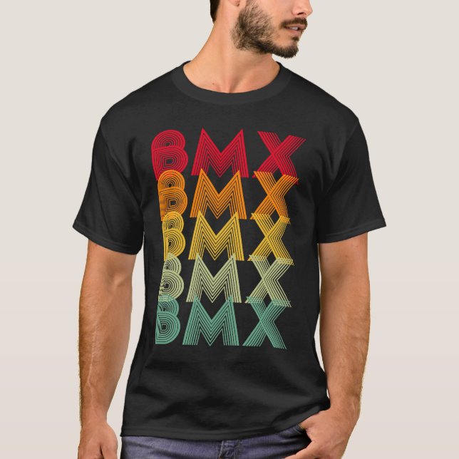 Camiseta BMX Bicicleta de montaña Ciclismo Deportes extremo (Anverso)